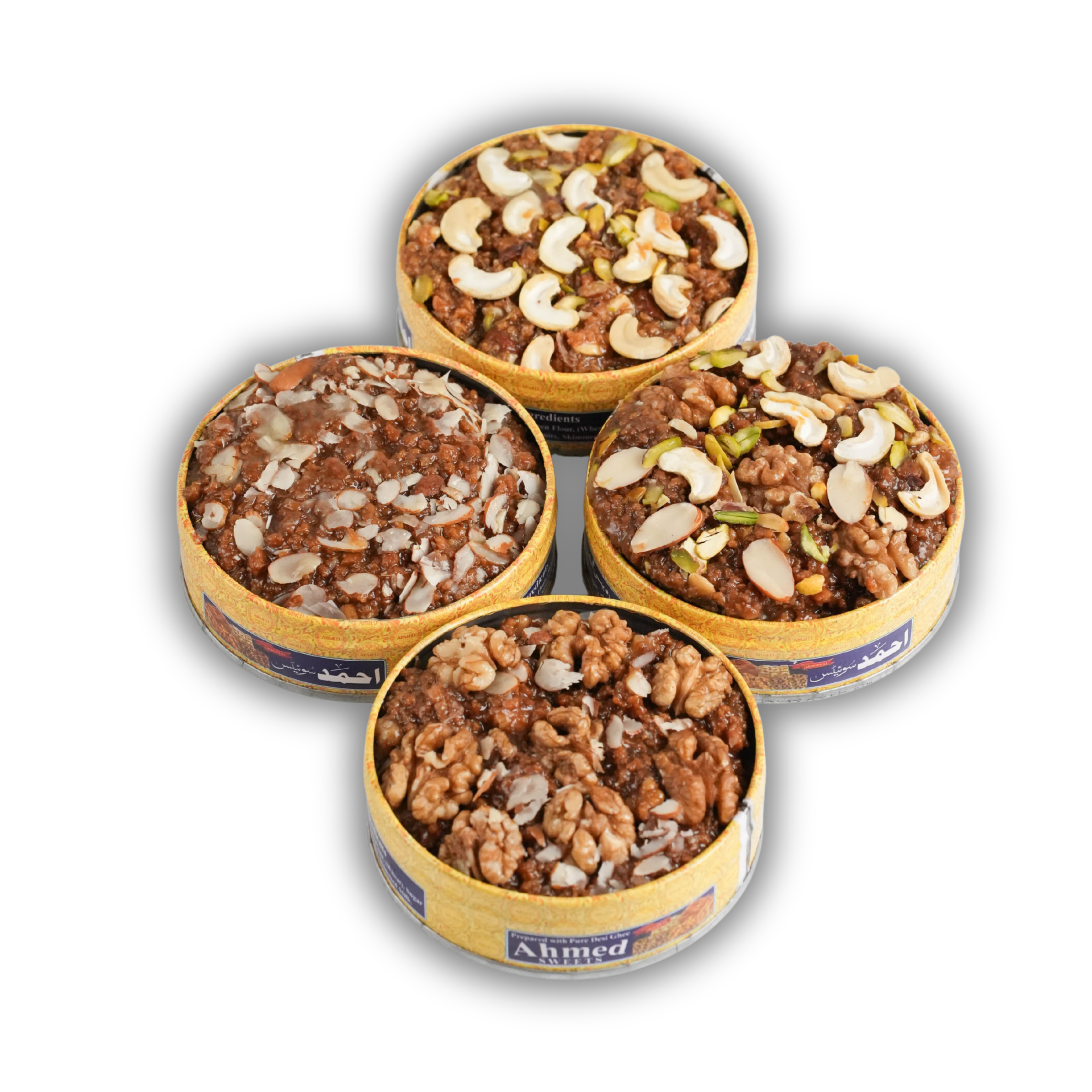 Pack of 4 Sohan Halwa